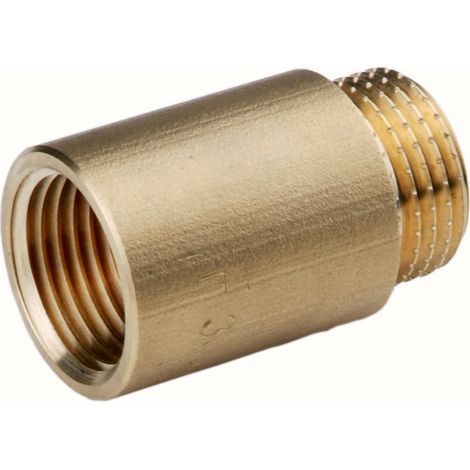 Raccordo ferro P120Z estensione ottone 20 mm 3 4 pollice (1/2)