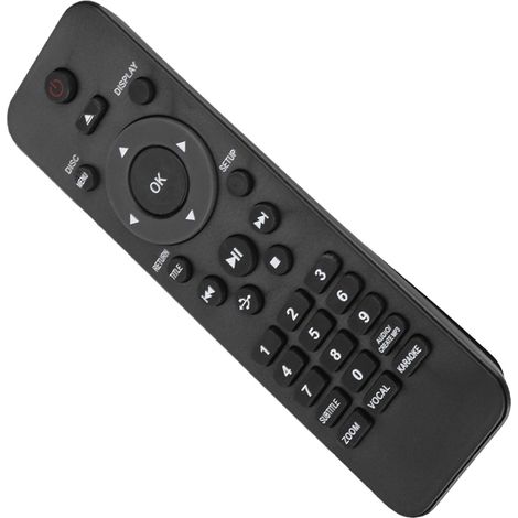 Télécommande de remplacement pour lecteur DVD Philips DVP5982C1/37B et DVP3350K (1/5)