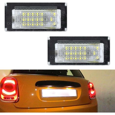 KIT LUCI TARGA A LED COMPATIBILE CON MINI COOPER R50 R52 R53, VETRO TRASPARENTE (1/4)