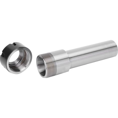 Rallonge de porte-pince C32-ER32UM-100L, tige droite, haute dureté, pour tour CNC (1/5)