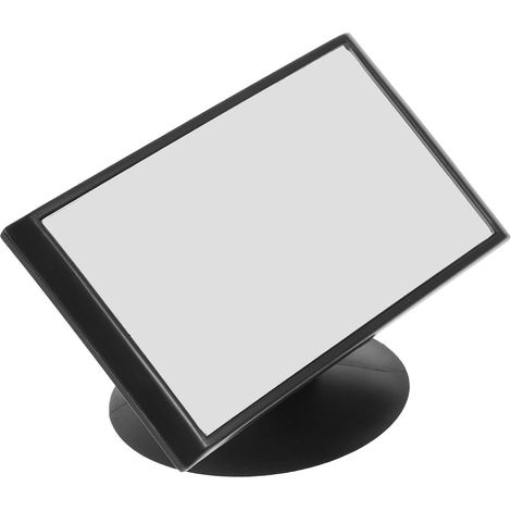 Rétroviseur Intérieur de Voiture à Ventouse Angle Ajustable en Verre Incurvé, Matériau Abs et Pp, Design Moderne et Facile à Retirer Conduite Sécurisée (1/5)