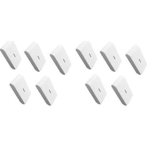 Convient pour 10 détecteurs de bris de verre sans fil, 433 MHz, sensibilité réglable, compatible avec les systèmes d'alarme. (1/5)