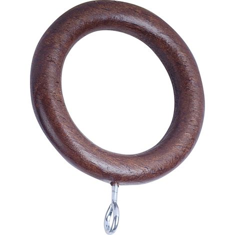 ANELLO LEGNO C/H BL10 NOCE - 28 MM
