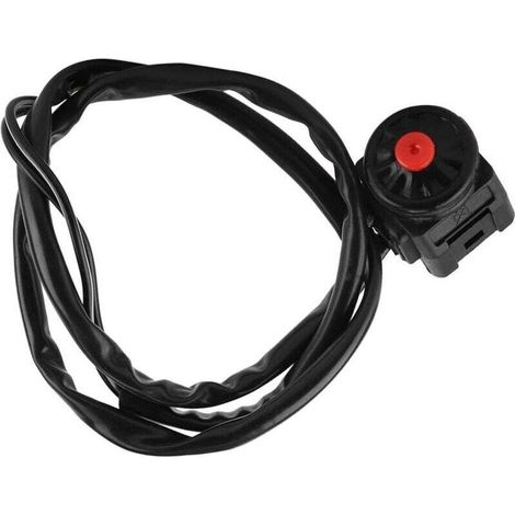 7/8 inch 22mm Kill Stop Switch Horn Button, Universal Motorcycle Handlebar Kill Stop Switch Horn Button for Motorcycle Bike ATV Dirt Bike (1/5)