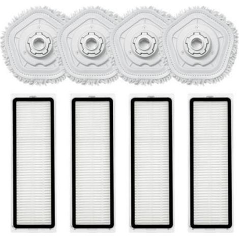 Filtre Hepa - Vadrouille Intégrée - Pour Robot Aspirateur Dreame Bot W10 W10Pro - 4 Pièces (1/4)