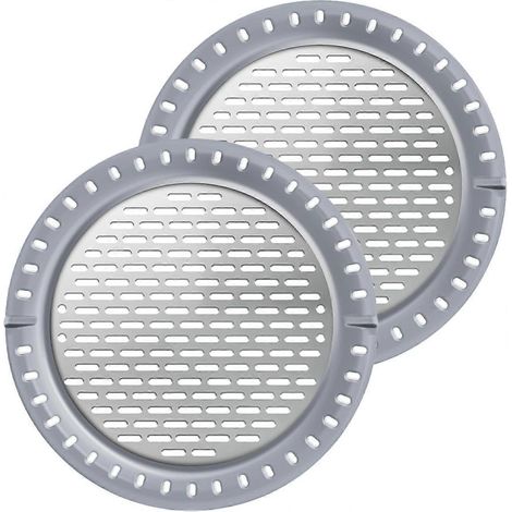 Lot de 2 filtres à cheveux pour bonde de douche, protection de bonde plate en acier inoxydable et rebord en silicone, pour baignoire, douche et lavabo. (1/5)