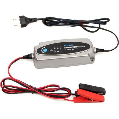 12V 3,6A 5-stufiges Auto- und Motorradbatterieladegerät (1/5)