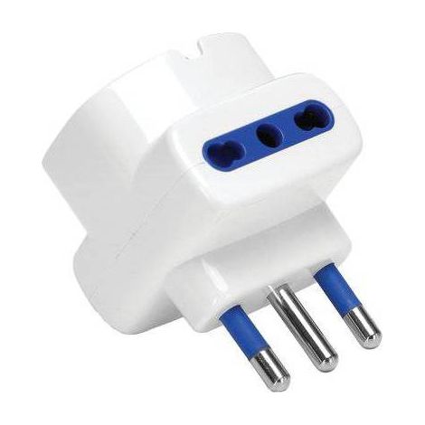10,0 x ADATTATORE TRIPLO 16A-16A+SCHUKO AIGOSTAR