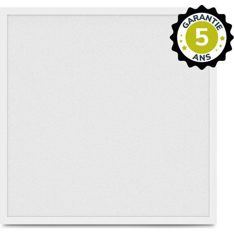 Dalle LED Blanc 295 x 295 18W 4000K Prismatique - Garantie 5 ans Miidex Lighting® (1/2)