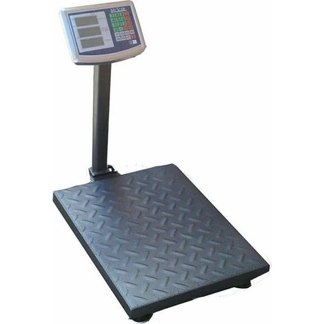 BILICO BILANCIA DIGITALE 500KG ELETTRONICA DISPLAY BASCULA PIATTO 45 X 60 CM 030