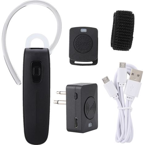 Talkie-walkie sans fil portable M-head Bluetooth HD avec réduction de bruit, noir-AquaForge (1/5)