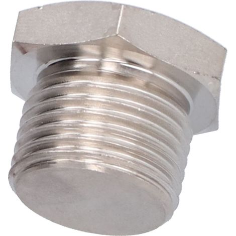 Capteur d'Oxygène O2 pour Véhicule, Bouchon Fileté Hexagonal en Acier Nickelé M18x1.5, Pièce de Rechange Auto (1/5)