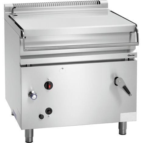 Braisière Basculante à Gaz Professionnelle - 80 Litres - Bartscher