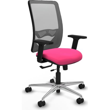Sedia da ufficio piqueras y crespo Zulema rosa similpelle (1/2)