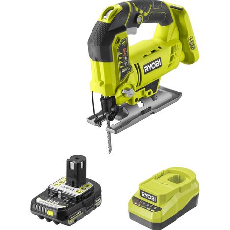 Scie sauteuse sans fil 18 V avec batterie 2,0 Ah et chargeur (1/5)