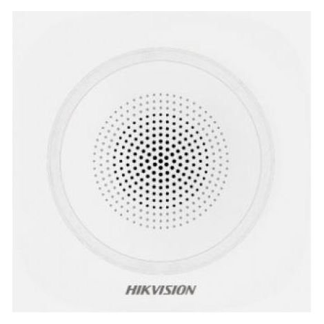 Hikvision DS-PS1-I-WE Sirena inalámbrica blanca potente