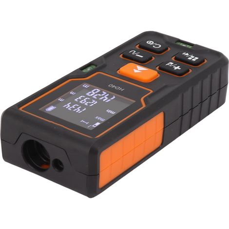 Télémètre laser numérique portable de haute précision, portée jusqu'à 100 m, idéal pour les appartements, les bâtiments, les usines et le secteur de la construction.