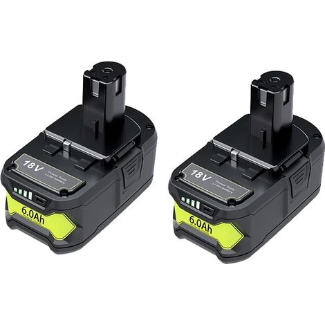 Batterie Lithium-ion 18V Ryobi, Compatible avec Ryobi One P108 P102 P103, Durable et Sans Fil (1/2)