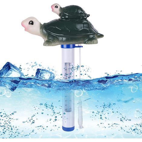 Thermomètre flottant pour piscine avec cordon, motif dessin animé, pour mesurer la température de l'eau des piscines, spas, jacuzzis et aquariums-AquaForge (1/5)