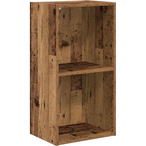 Maison Exclusive - Bücherregal Altholz-Optik 40x30x77 cm Holzwerk