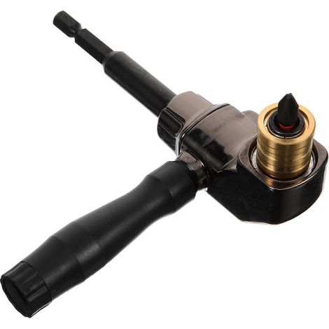 Embout de tournevis coudé compatible avec perceuse, couleurs assorties (1/5)