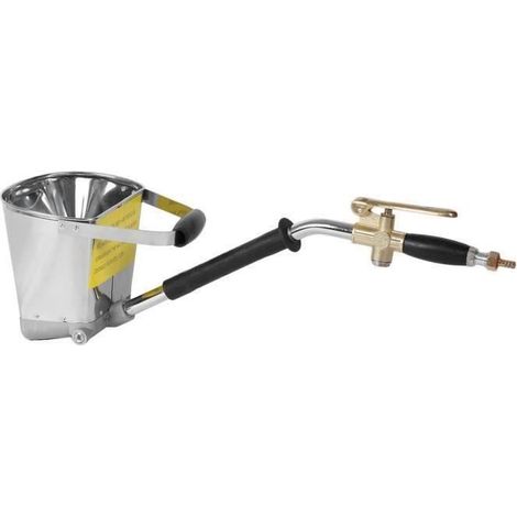 OK13655-Mortier Pulvérisateur Mur Pistolet Mortier Stuc pelle Trémie Louche Pistolet de ciment Air pulvérisateur En Stuc plâtre Pis (1/4)