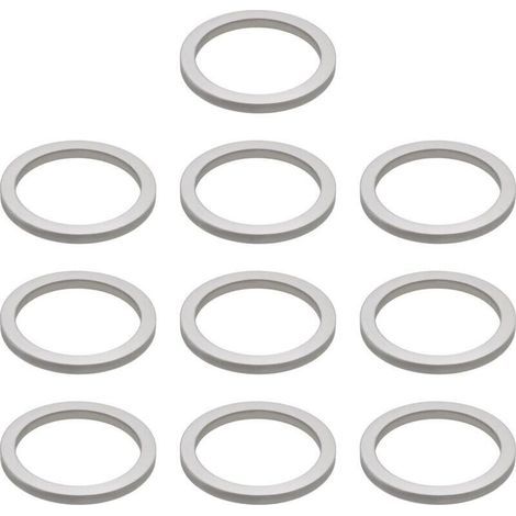 Packung mit 10 Reduzierringen aus Edelstahl 304, 25,4 x 20 x 2 mm, kompatibel mit Stihl Zahnradtrimmerköpfen (1/5)