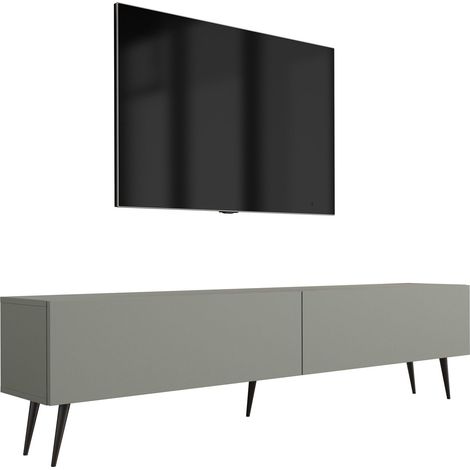 Commode Blanc, pieds: Noir, 168 × 87 × 39 cm (1/5)