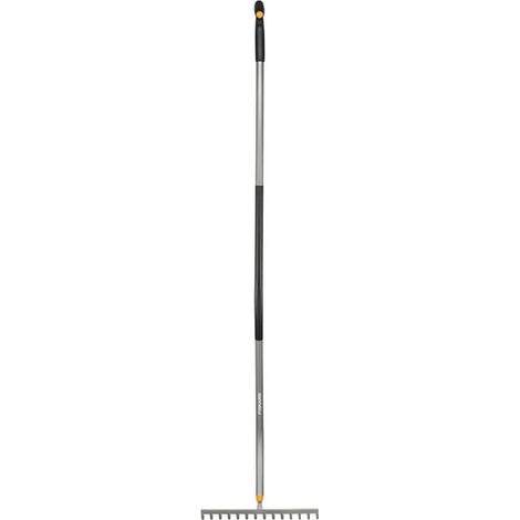 RATEAU DE JARDIN 14 DENTS ERGONOMIC A MANCHE COURBE FISKARS - 1077112