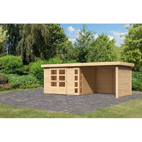 SH Kerko 5 natur 302x246x211 im Set mit AD 2,80m und SW+RW