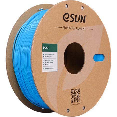 eSUN PLA+ Filament 1.75mm 1000g Light Blue (1/4)