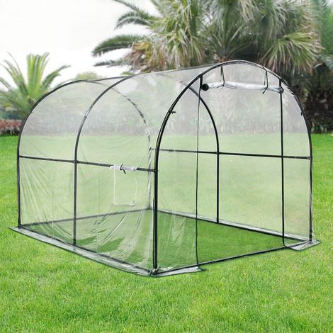Serra da Giardino 'Grünwald' a Forma di Tunnel (LxPxA) 200 x 300 x 190 cm [en.casa] (1/5)