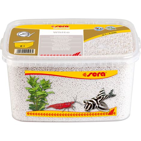 Sera Weißstein 1 bis 3 mm für Aquarium 3 kg