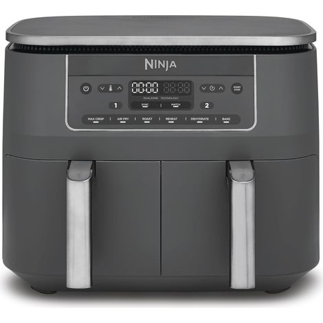 Air Fryer, 2 tiroirs, 7,6 L, 6-en-1, Repas Famille, DZ300EU (1/5)