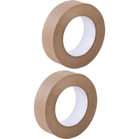 Ruban Adhésif Prévention de L'humidité Poussière en Papier Kraft 2 Rouleaux, Étanche et Autocollant Scellage Projets DIY (1/5)