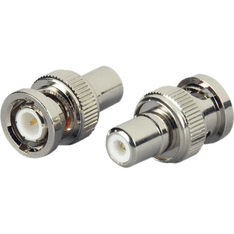 BNC-Stecker / RCA-Buchsenadapter