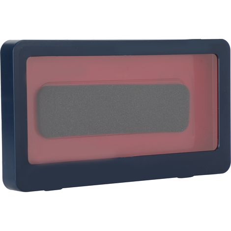 Support de téléphone de douche étanche, fixation murale, étui de rangement pour téléphone, pour salle de bain et toilettes, bleu foncé (1/5)