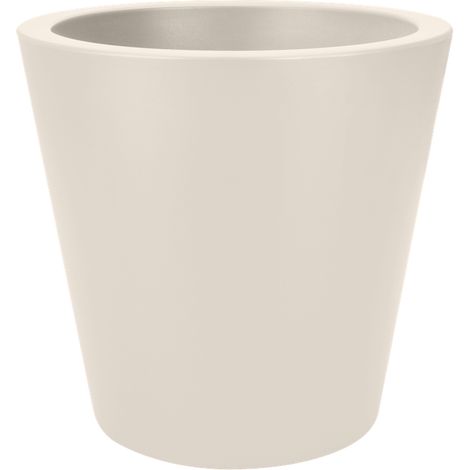 Elho Pure Straight Round 65 White Vaso Rotondo (1/2)