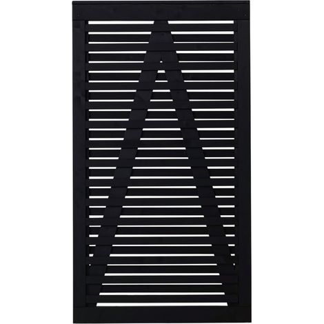 Plus Tor Osaka 100 x 180 cm RAL 9005 Schwarz