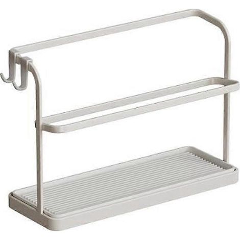 Porte-gobelets de bureau double couche, égouttoir inversé pour services à thé, tasses à thé et verres à eau. (1/5)