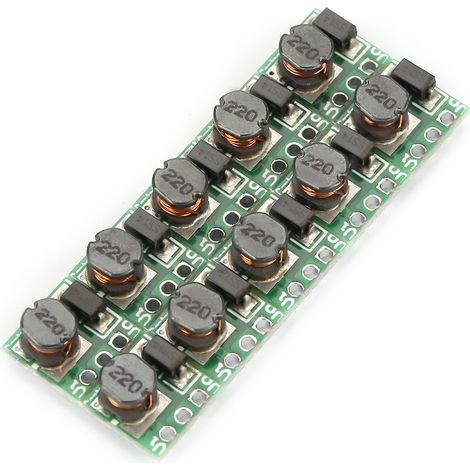 10 modules convertisseurs DC-DC élévateurs T64 (1,5 V, 1,8 V, 2,8 V, 3 V, 3,3 V, 3,7 V, 4,2 V vers 5 V) (1/5)