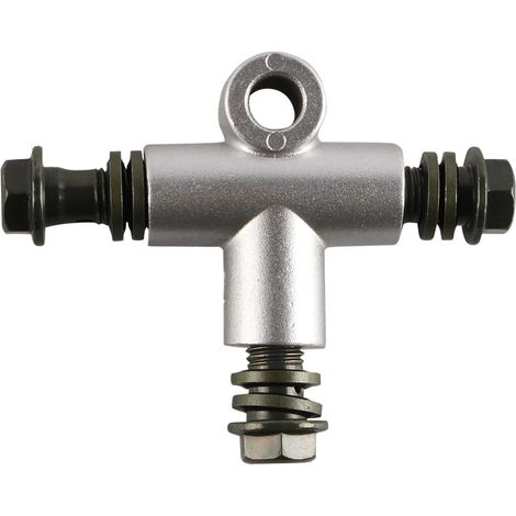 Adaptateur de Type T pour Tuyau d'huile de Frein hydraulique en T pour Moto, 10 mm, pour véhicule Tout-Terrain, VTT, Voiture de Plage (1/5)