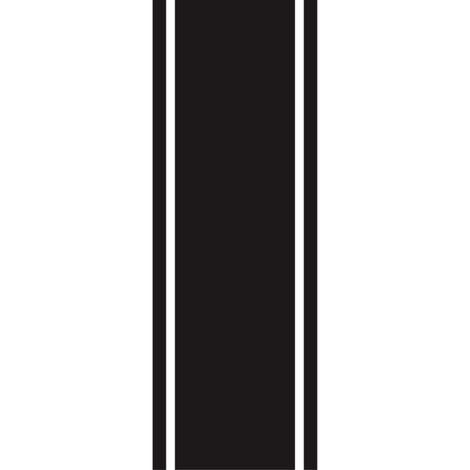 Irovami Bande adhésive pour capot de voiture, bandes de course universelles, autocollant décoratif en vinyle pour carrosserie latérale. (1/5)