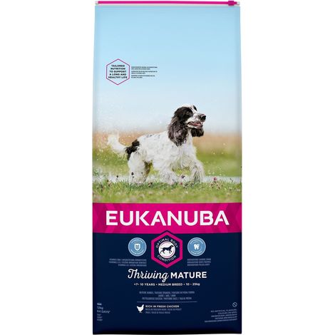 Eukanuba Mature & Senior 7+ Years Medium Breed - 12kg - 257703 (1/5)