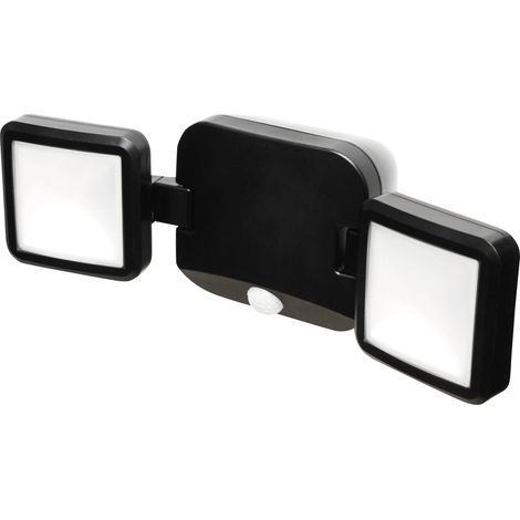 Müller-Licht Plaza 27700040 Projecteur LED extérieur avec détecteur de mouvements 10 W Couleur d'éclairage (ampoule LED): blanc neutre Y037633 (1/4)