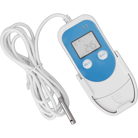 Enregistreur de données numériques de température et d'humidité, réutilisable, haute précision, rapport PDF, thermomètre USB pour réfrigérateur, pour la chaîne du froid (1/5)