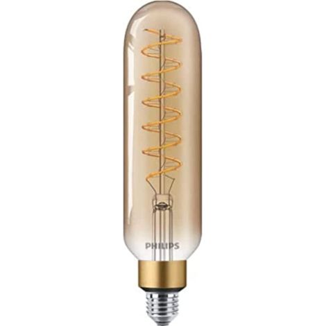 ampoule LED Stick Giant T65 E27 40W Ambrée, Compatible Variateur, Verre (1/5)