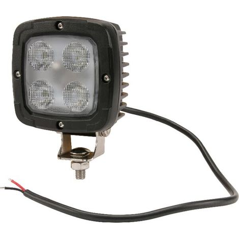Faro da lavoro LED'40W 4000 lm quadrato 10-30V 110x63,4x98,5 mm fascio ampio UNIVERSALE 40W LA10044 (1/5)