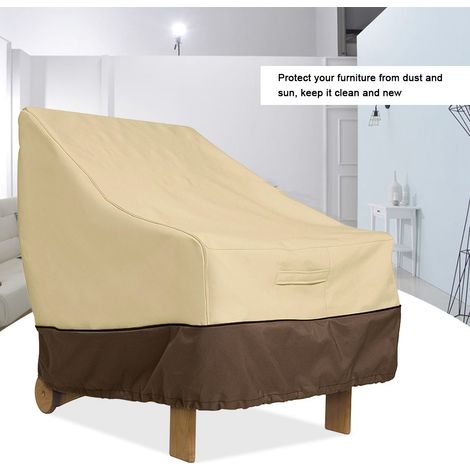Housse de protection imperméable et anti-poussière pour meubles, chaises et canapés, jardin et terrasse, 85 x 80 x 91,5 cm (1/5)
