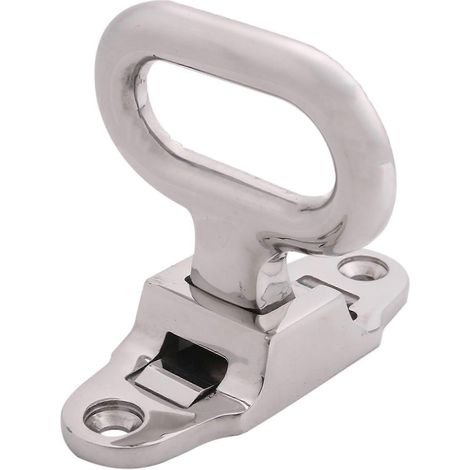 Marchepied de mât pliable en acier inoxydable 316 antidérapant à motif diamant 108 x 81 mm pour bateau, yacht, voiture ou camping-car. (1/5)